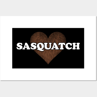 Sasquatch Love Posters and Art